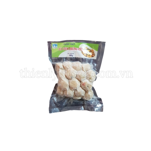 Cá viên bọc trứng cút